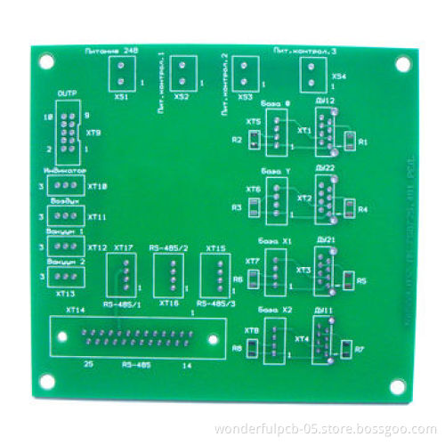 Double-sided FR4 Material 94v0 PCB Manufacturer with 2L Layers